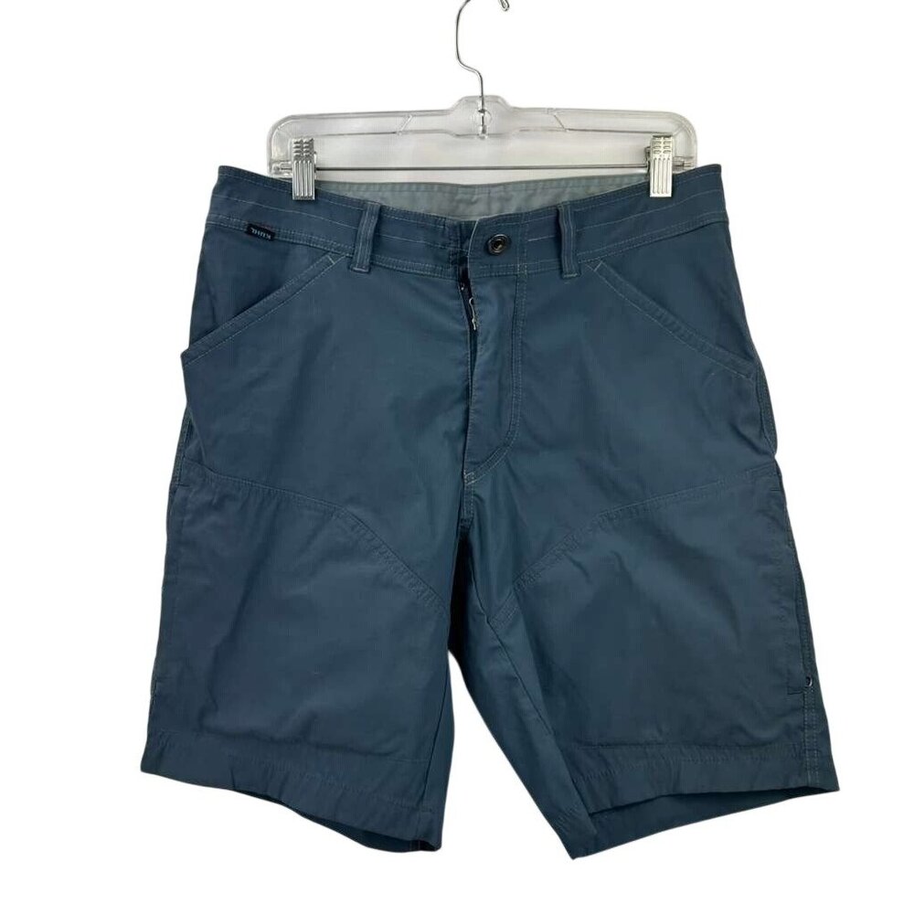 Kuhl Shorts Men's 32 Blue Renegade Shorts Camping Outdoor Hiking Utility - Picture 10 of 16